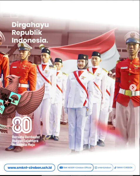 Upacara Bendera HUT RI Ke-80